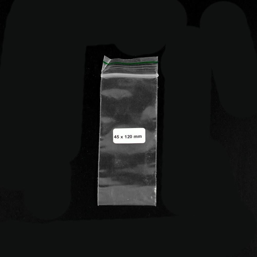 Ziplock Bag 45x120mm 0,06mm 1000 pcs - Zetla