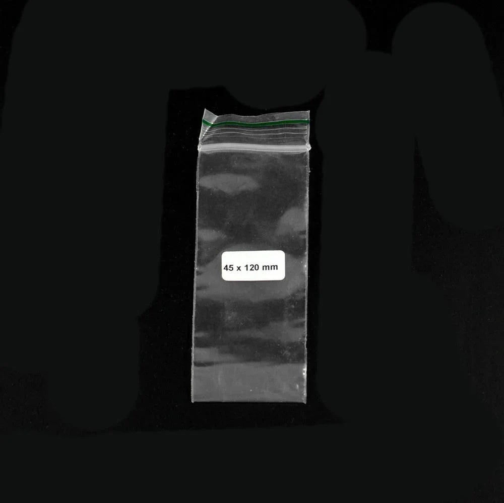 Ziplock Bag 45x120mm 0,06mm 1000 pcs - Zetla