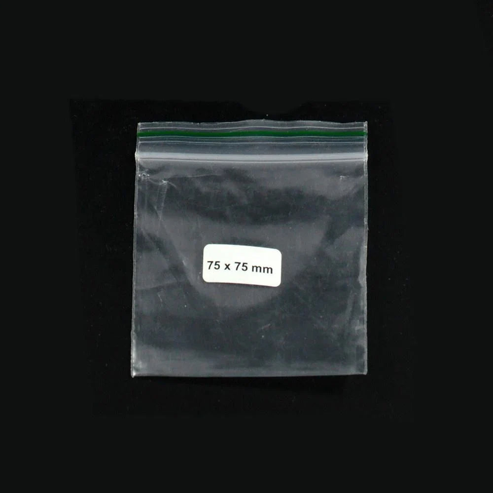 Ziplock Bag 75x75mm 0,06mm 1000 pcs - Zetla