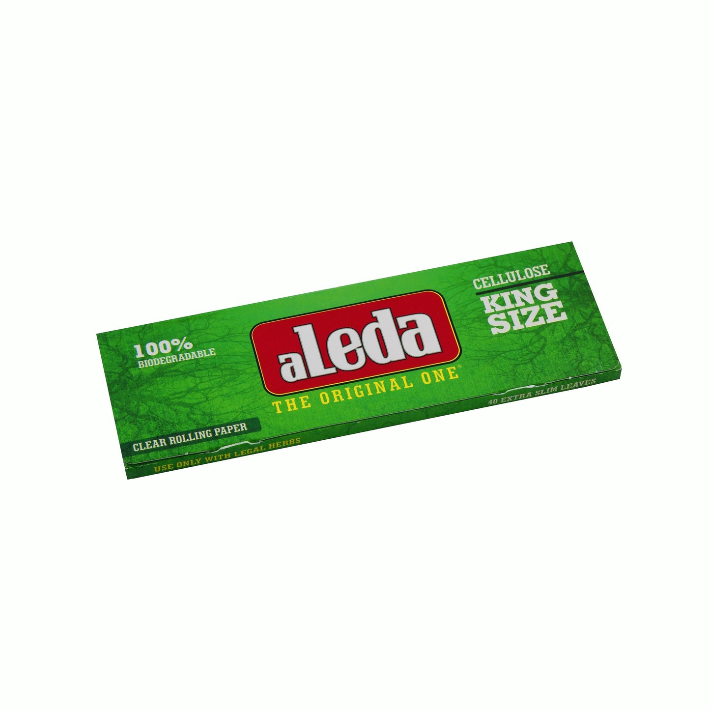 Rolling Papers Aleda Green King Size (20 Packs) - Zetla