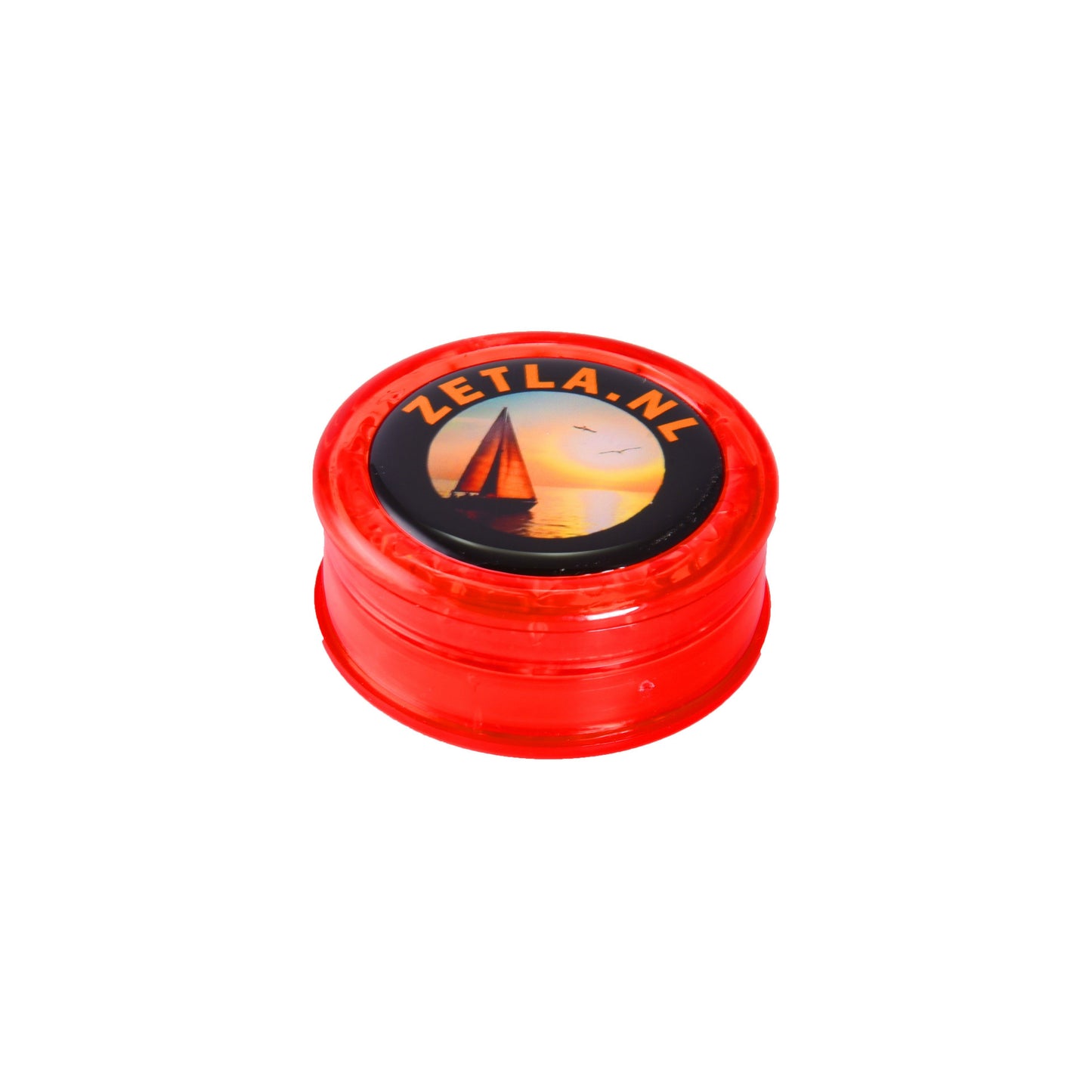 Plastic Grinders With Zetla Logo 3 Parts ( 55mm) Per 1 Pcs - Zetla