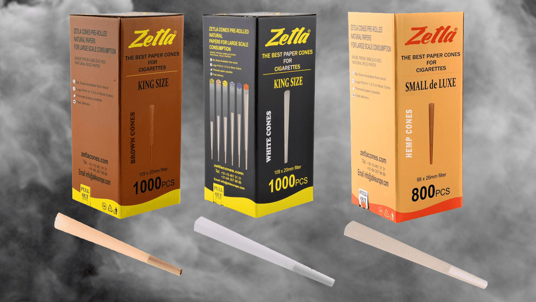 Pre Rolled Cones Comparison - Zetla