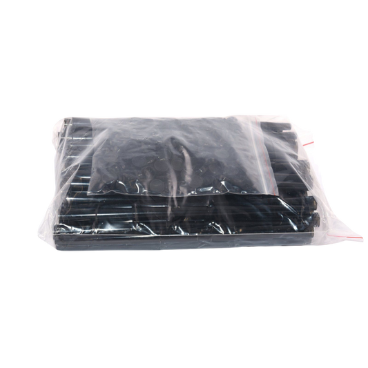 Joint Buisjes Hard Transparant Zwart 112mm