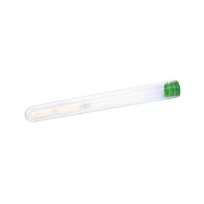 Zetla Transparent Joint Tubes Party 140mm - Hard Plastic Party Joint Case with Color Cap | 100-Pack