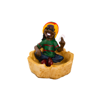 Ashtray With Rastaman / Alien Design