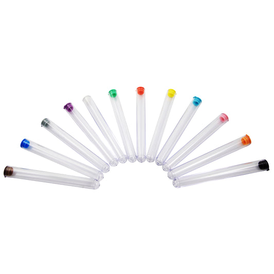 Tubes à Joint Transparent Party 140mm (100 Pcs)