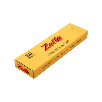 Pre Rolled Cones Zetla Hemp King Size De Luxe (50 Pcs )