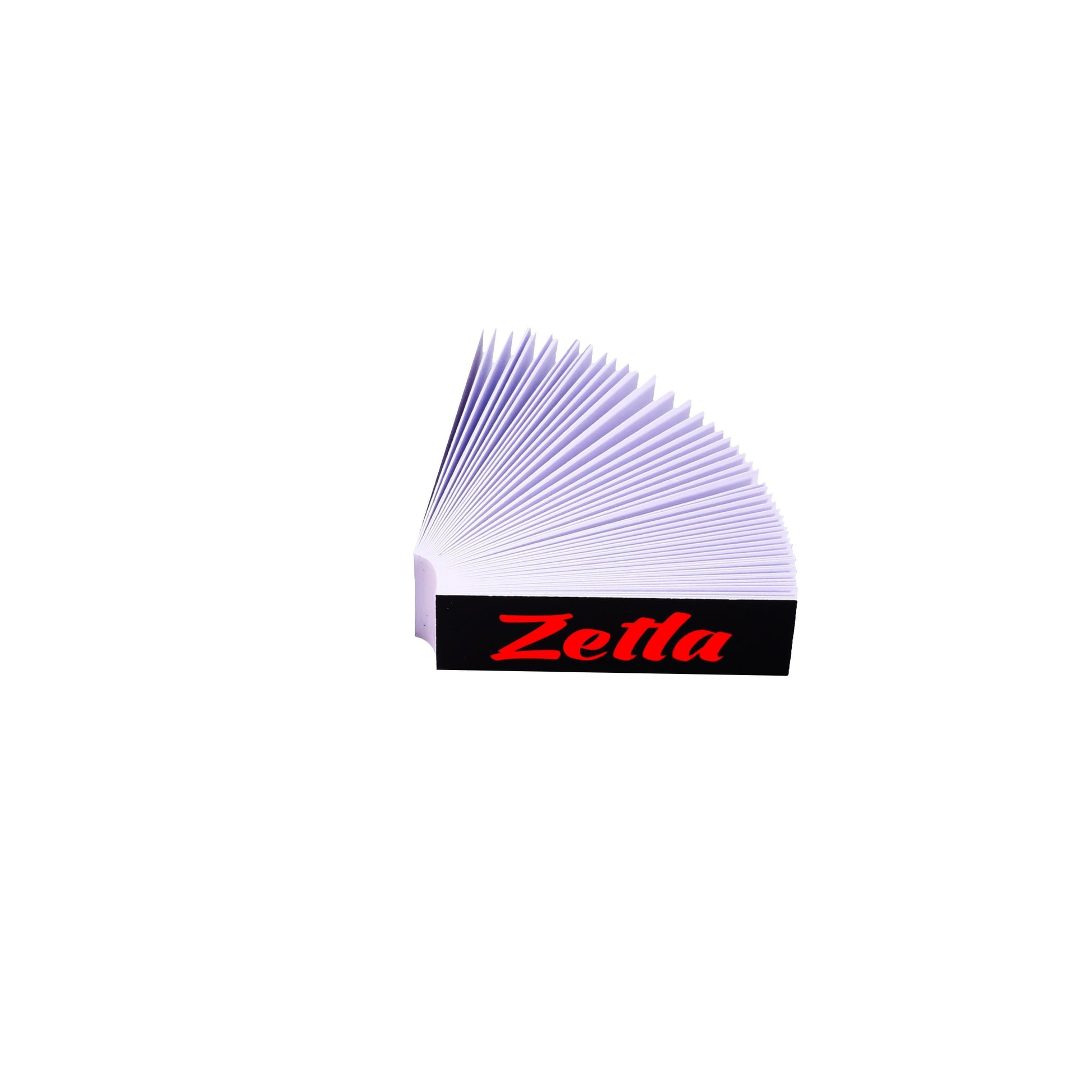 Zetla Rolling Papers Black King Size Slim (100 Packs) + Zetla Filtertips Black (100 Pcs) - Zetla