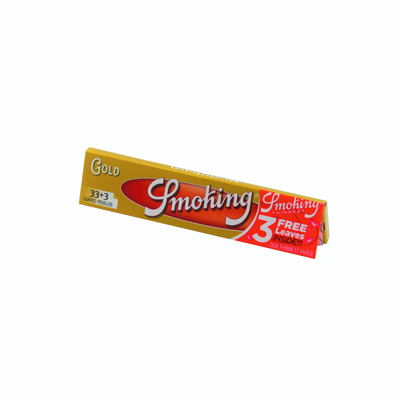  Smoking Cigarette Rolling Paper Slim Gold King Size 1