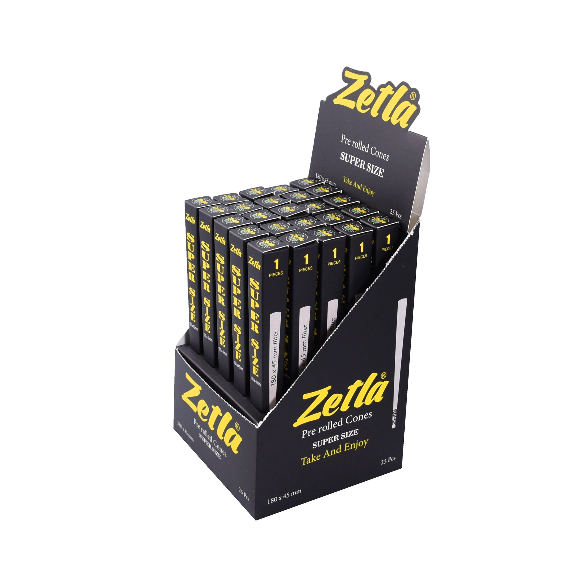 Zetla Pre Rolled Cones Super Size White - Zetla