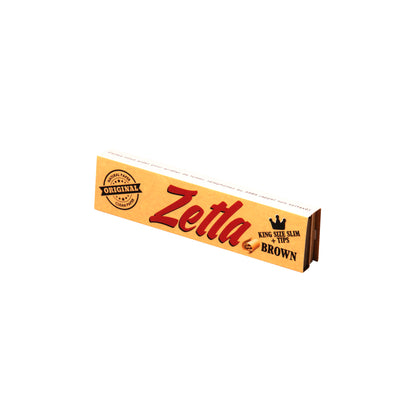 Blättchen Zetla Brown + Filters Slim (26 Packs)