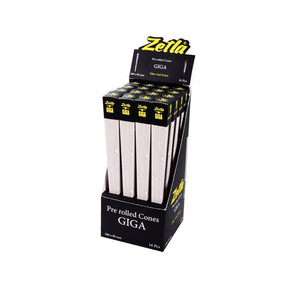 Zetla Pre Rolled Cones Giga White - Zetla