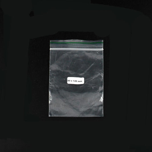 Ziplock Bag 80x120mm 0,07mm 1000 pcs - Zetla