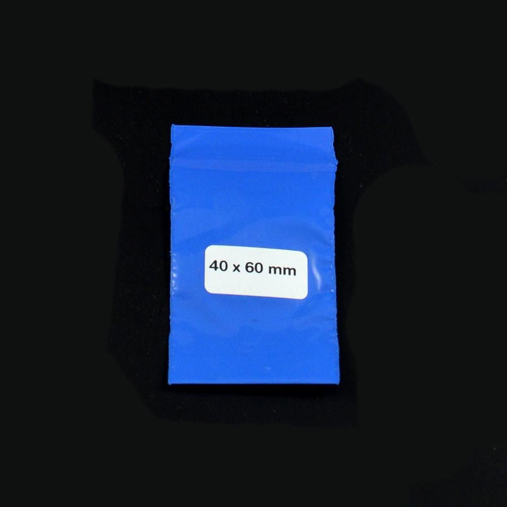 Ziplock Bag 40x60mm 0,06mm Film 1000 pcs - Zetla