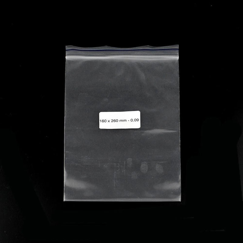 Ziplock Bag 160x260mm 0.09mm - Zetla