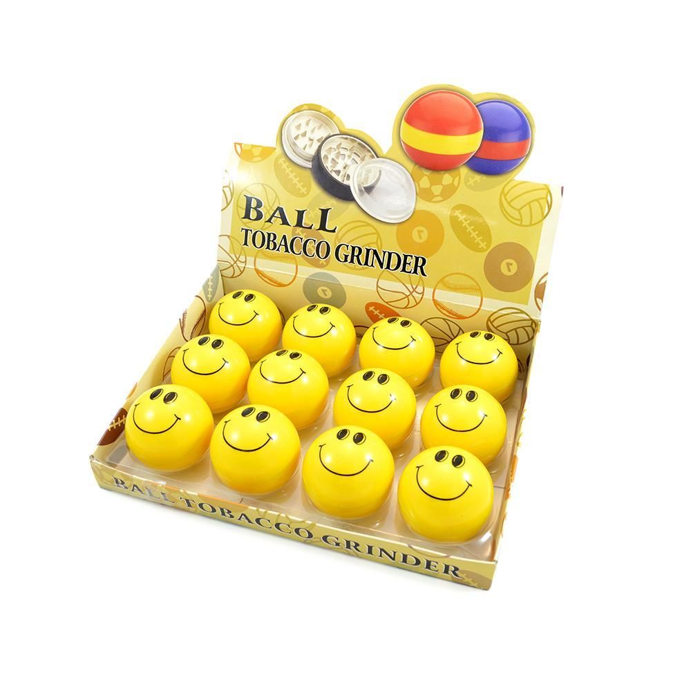 Ball Smiley Grinders 3 Parts (JL-355J) - Zetla