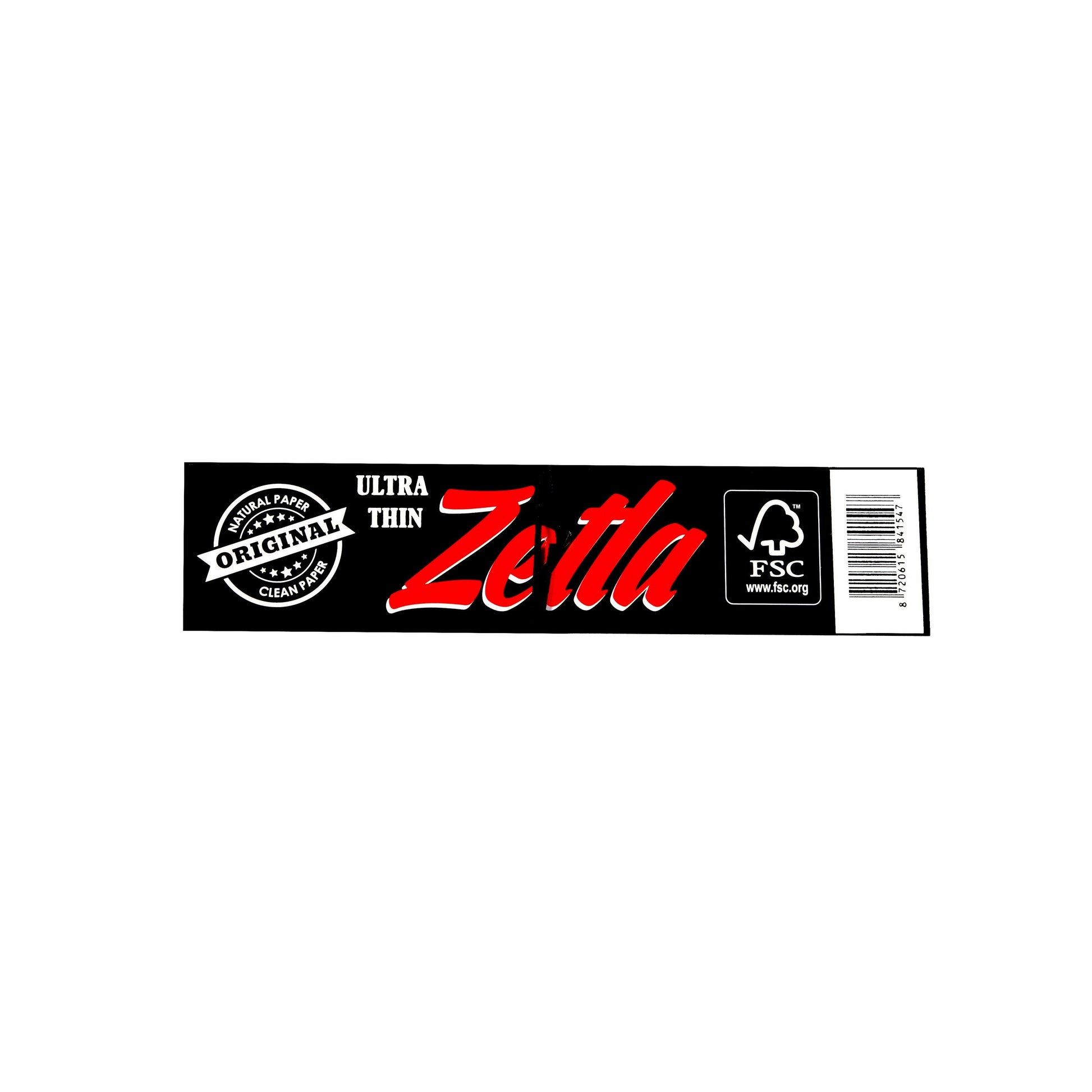 Zetla Rolling Papers Black + Filters Slim (26 Packs) - Zetla