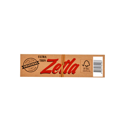 Zetla Rolling Papers Brown + Filters Wide (26 Packs) - Zetla