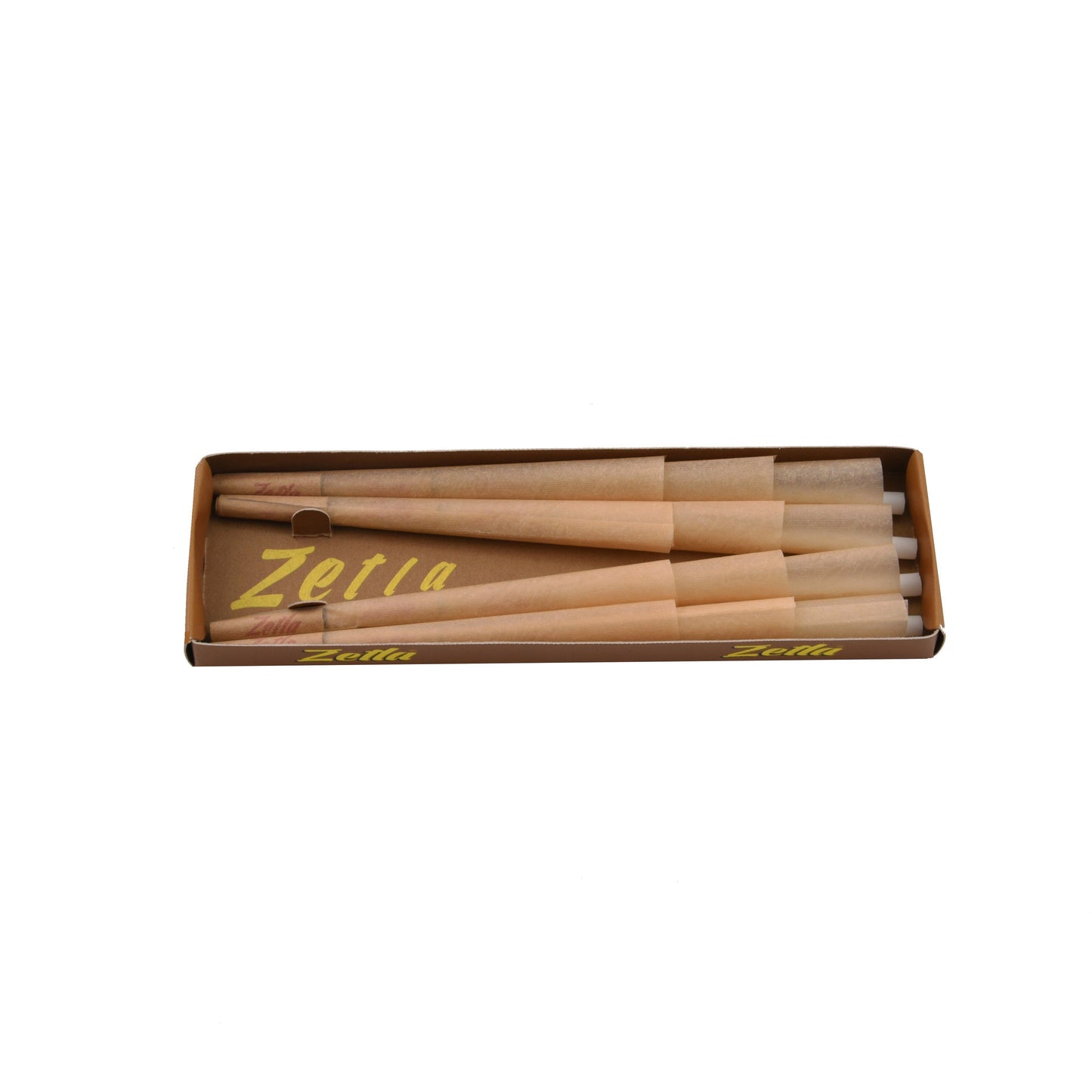 Pre Rolled Cones Zetla Brown King Size Deluxe (12 Pcs) - Zetla