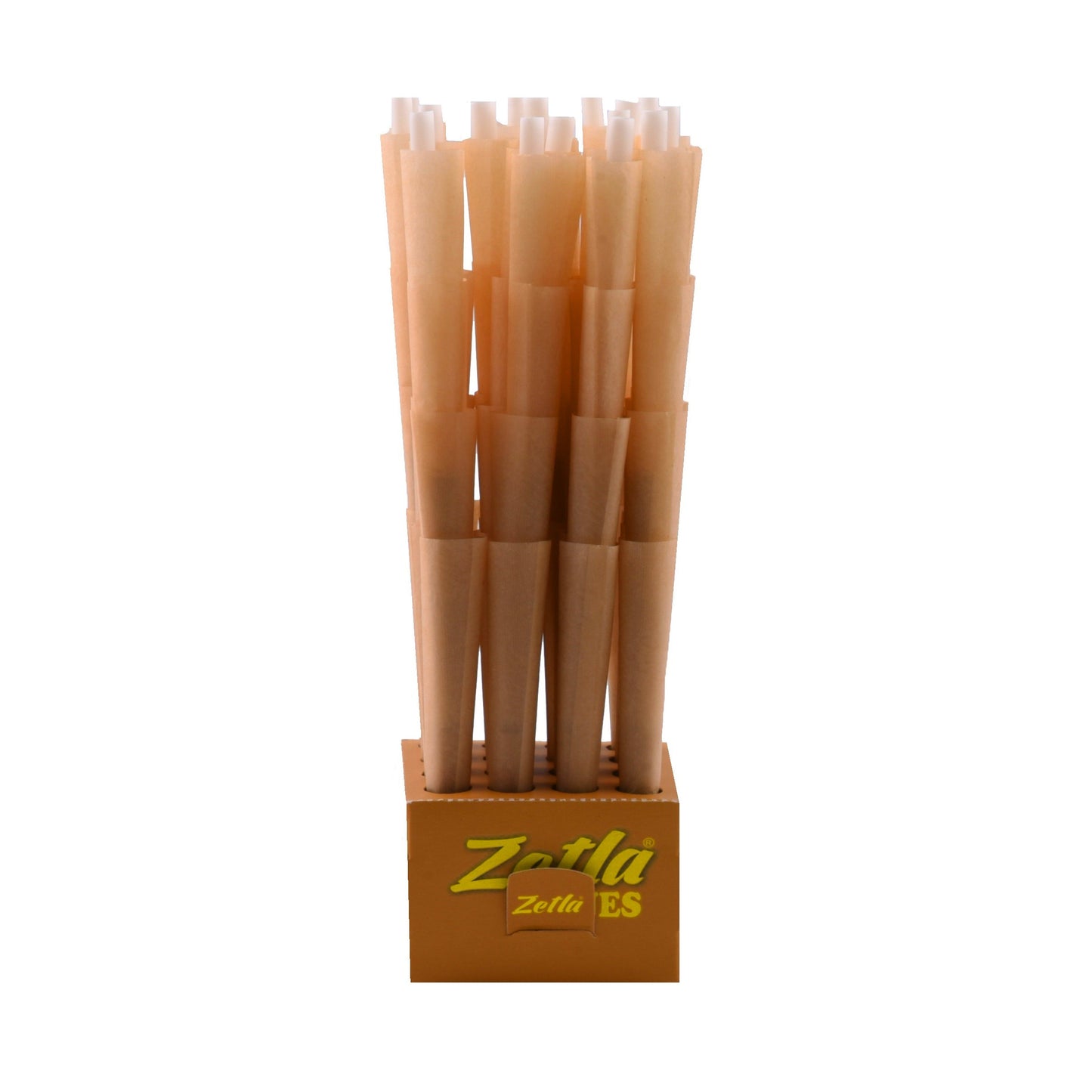 Pre Rolled Cones Zetla Brown King Size Deluxe (64 Pcs) - Zetla