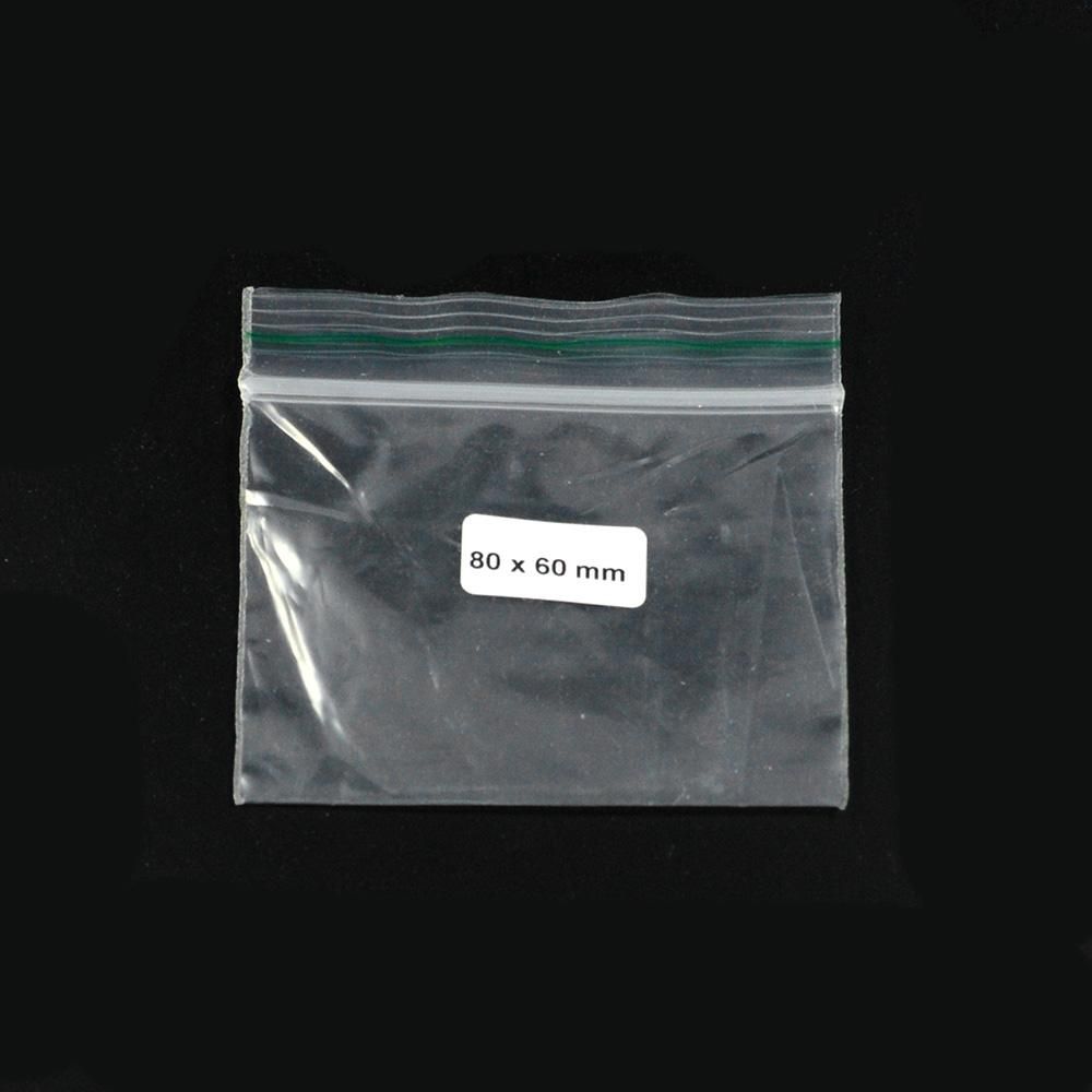 Ziplock Bag 80x60mm 0,07mm 1000 pcs - Zetla