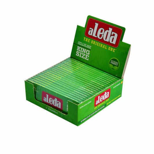 Rolling Papers Aleda Green King Size (20 Packs) - Zetla