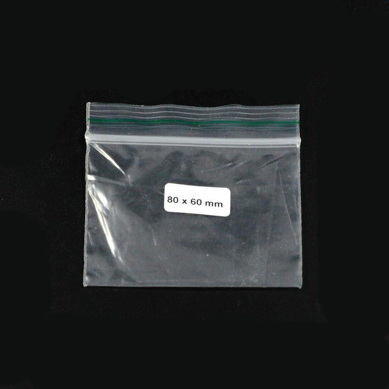 Ziplock Bag 80x60mm 0,06mm 1000 pcs - Zetla