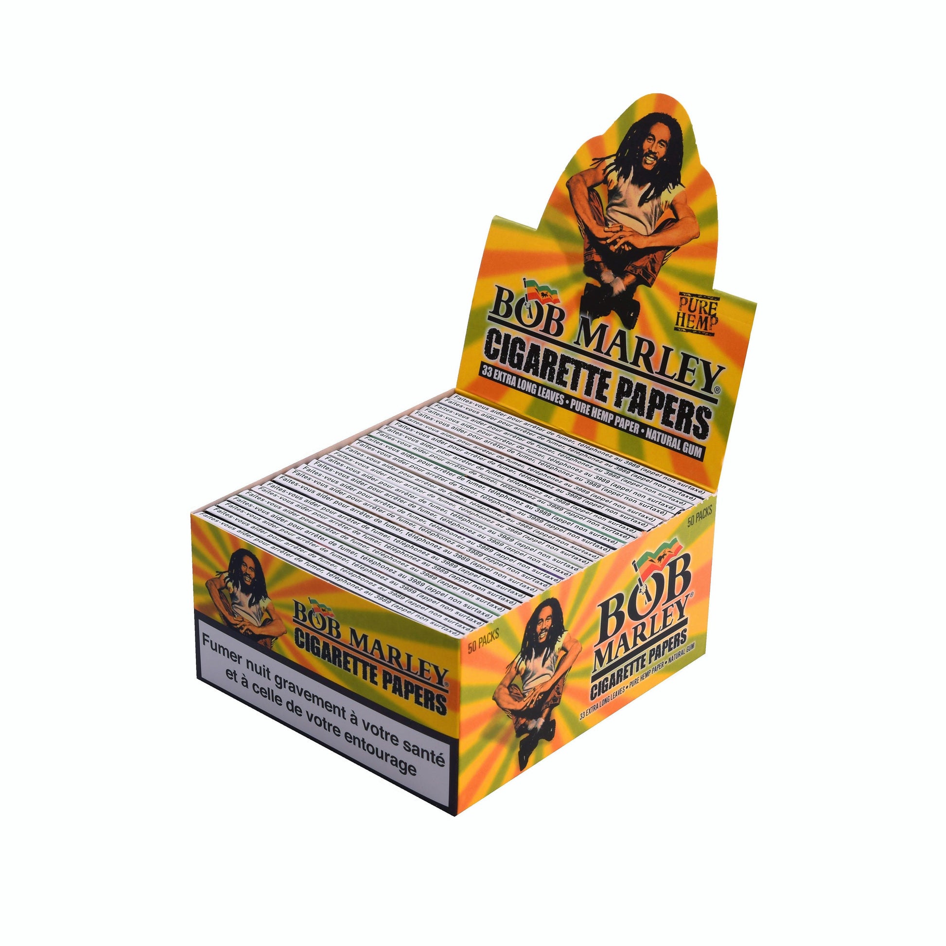 Bob Marley Hemp Rolling Paper - Zetla