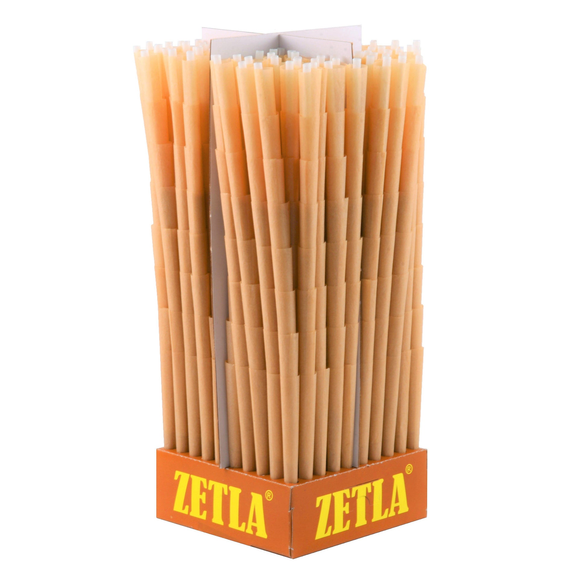 Pre Rolled Cones Zetla Brown King Size Deluxe (800 Pcs) - Zetla