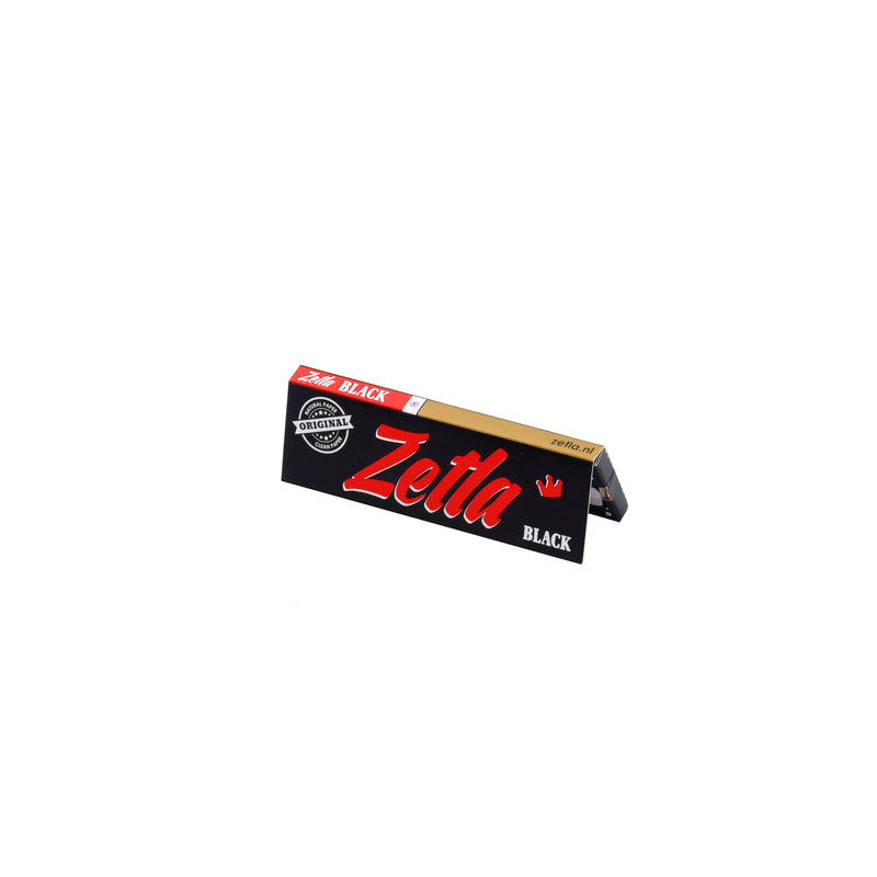 Zetla Rolling Paper Black Small (50 Packs) - Zetla