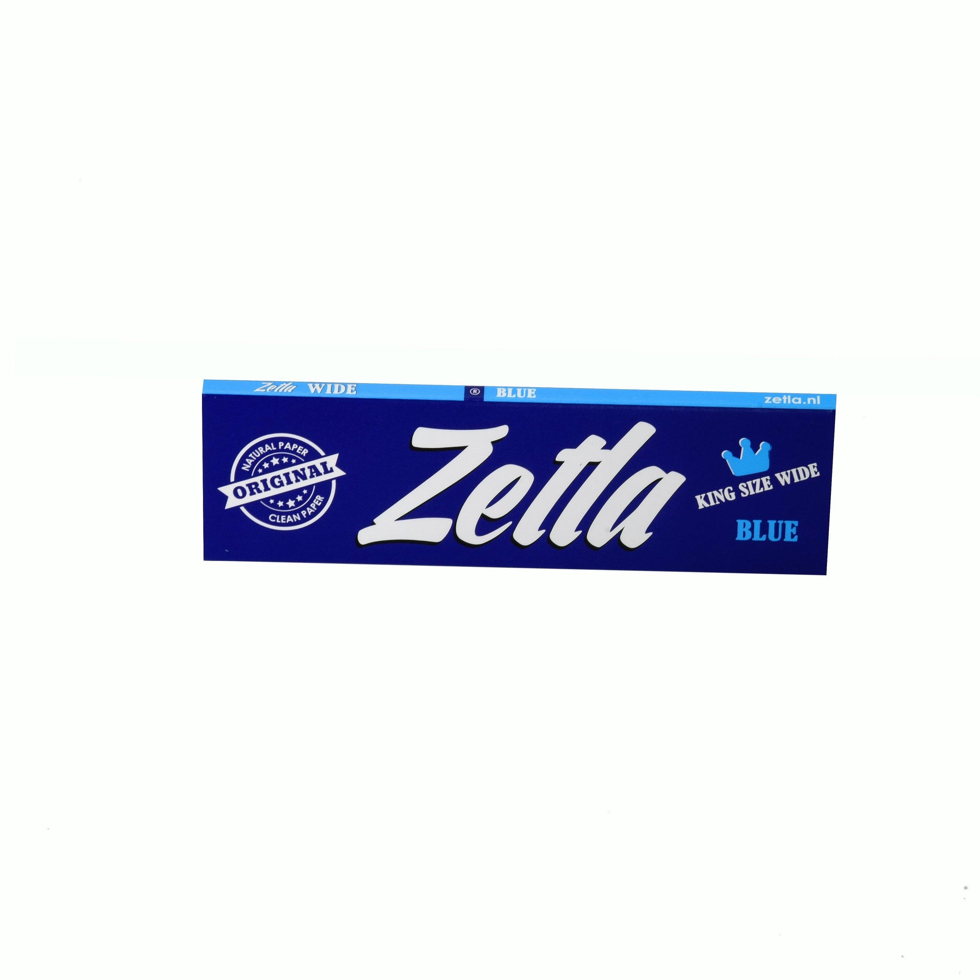 Zetla Rolling Papers Blue King Size Wide (50 Packs) - Zetla