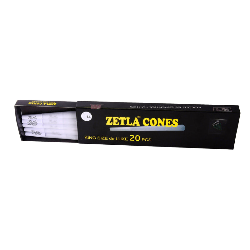 Pre Rolled Cones Zetla King Size De Luxe (20 Pcs) - Zetla