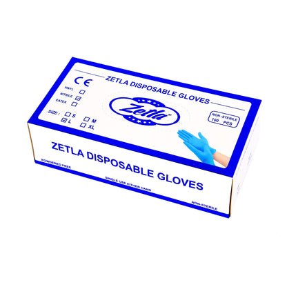 Zetla Gloves Blue Large - Zetla